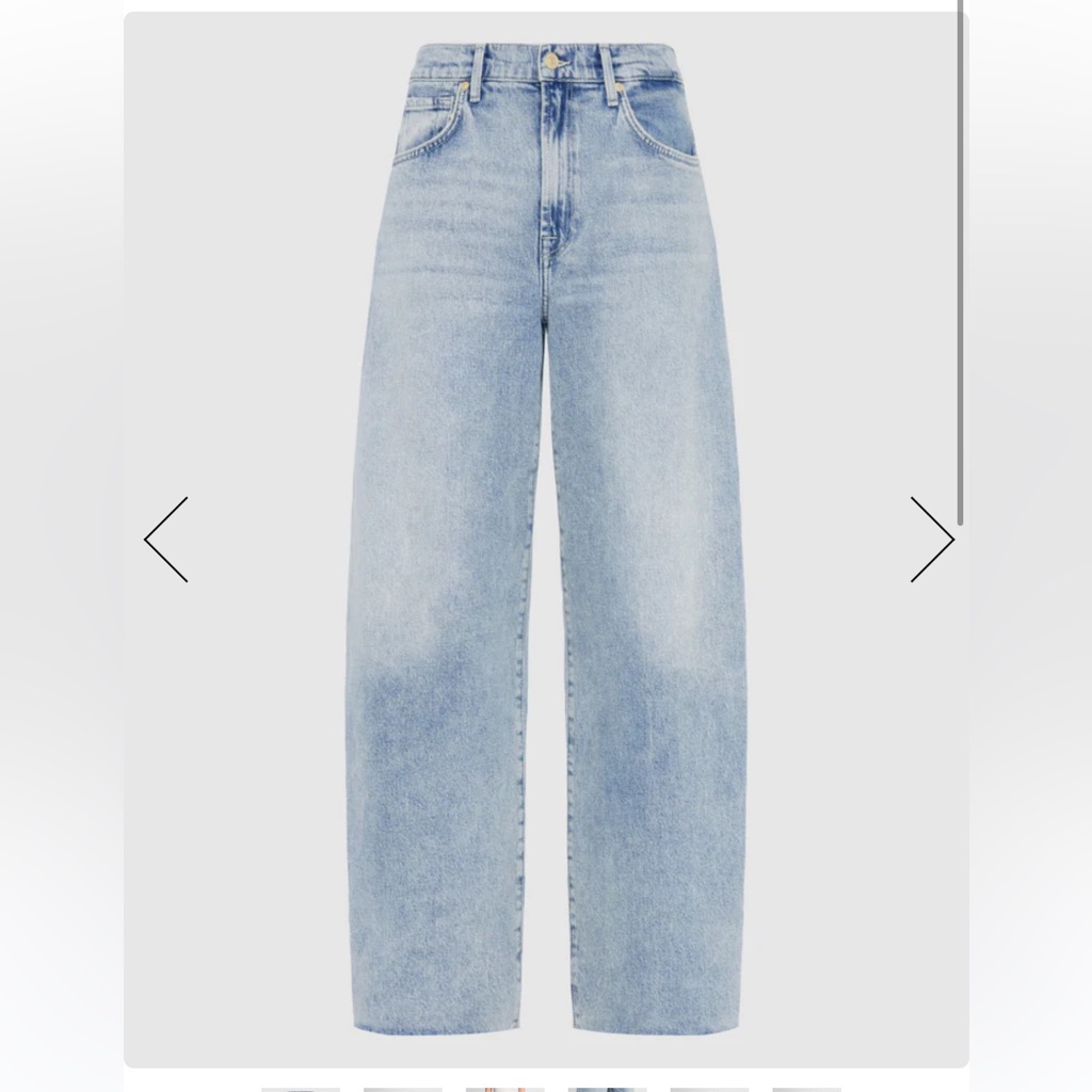 7 For All Mankind Bonnie Barrel Jeans, 25